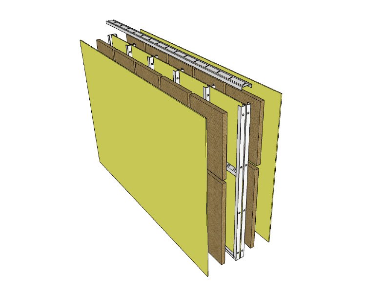 Prefab High-Acoustic Wall System