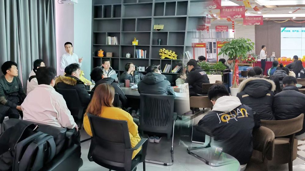 Jason New Materials and Huajie Dongfang Decoration Group training seminar