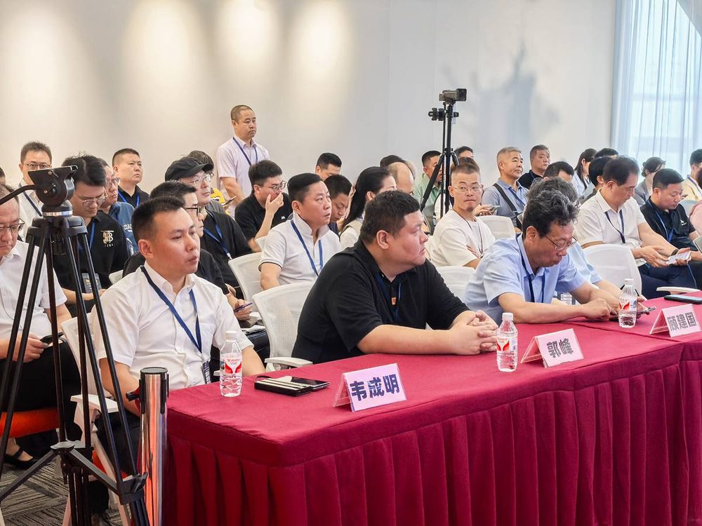 Jason at the 2nd conference on new materials for prefabricated interior construction