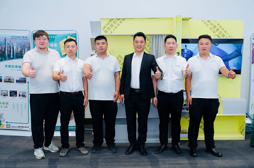 Jason at Maoying materials' first brand home-décor festival in Hebei