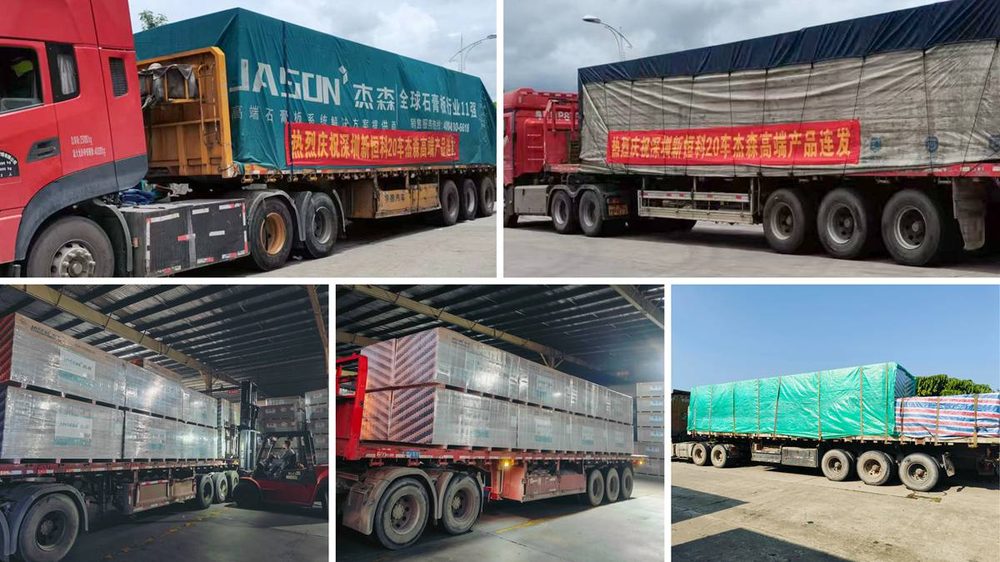 Quality keeps shipping — 20 truckloads of Jason premium products to Xinhengke, Shenzhen