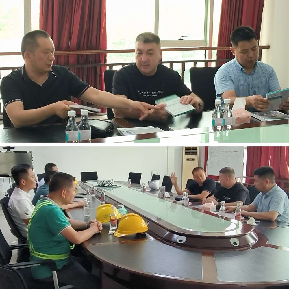 A delegation from Kyrgyzstan's Presidential Office visits the Jason factory